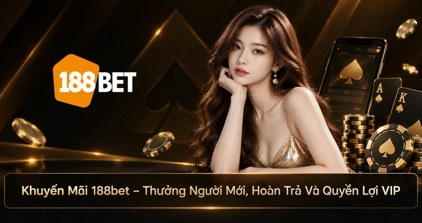 Khuyến Mãi 188bet – Thưởng Người Mới, Hoàn Trả Và Quyền Lợi VIP